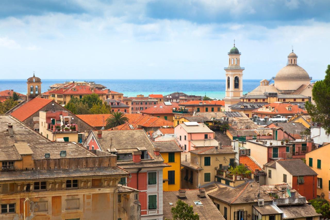 076 - Casa La Libreria, Centro Citta Di Chiavari, 500 Metri Da Mare E Spiagge - 2 Camere Da Letto Luaran gambar